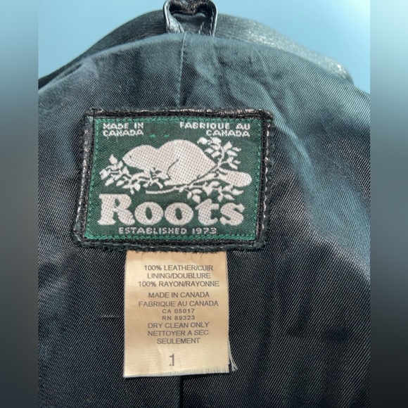 Roots butter soft brown leather jacket - Picture 2 of 4